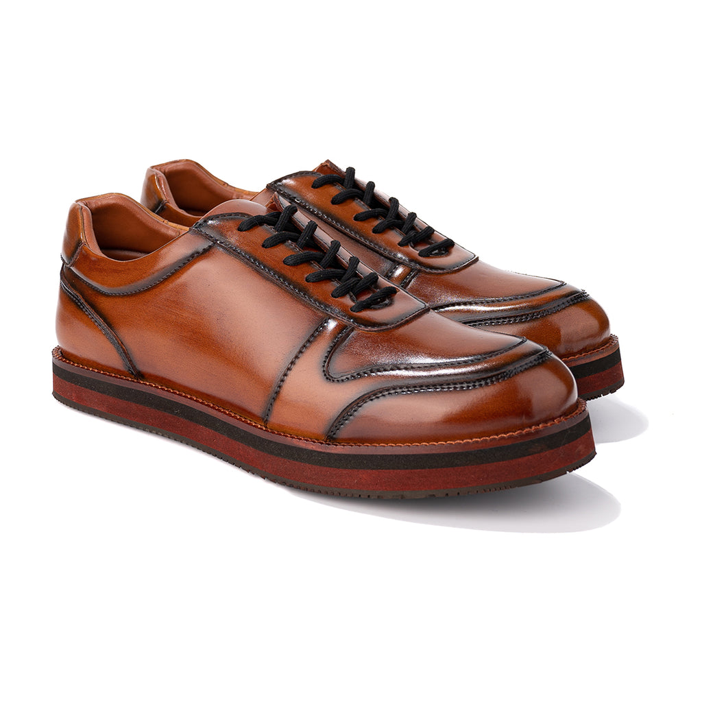 Luft - Ultralight Sneakers - Cocoa Brown By Flatheads | Casual Shoes for Men